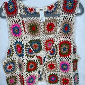 Natural Life Crochet Vest